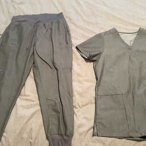 Mandala jogger scrub set